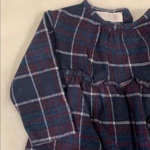 Baby plaid dress